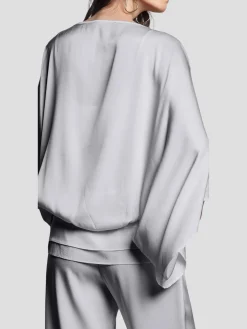 Roma Cape in Silver Lining