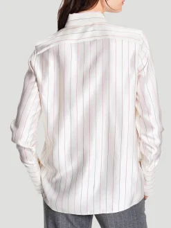Rose Rayure Regine Shirt