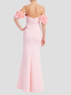 Rosette Arm Bands Dress