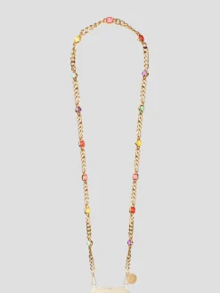 Ruby 47" Gemstone Phone Chain
