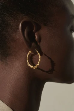 The Chance Encounter Gold Vermeil Wire Earrings