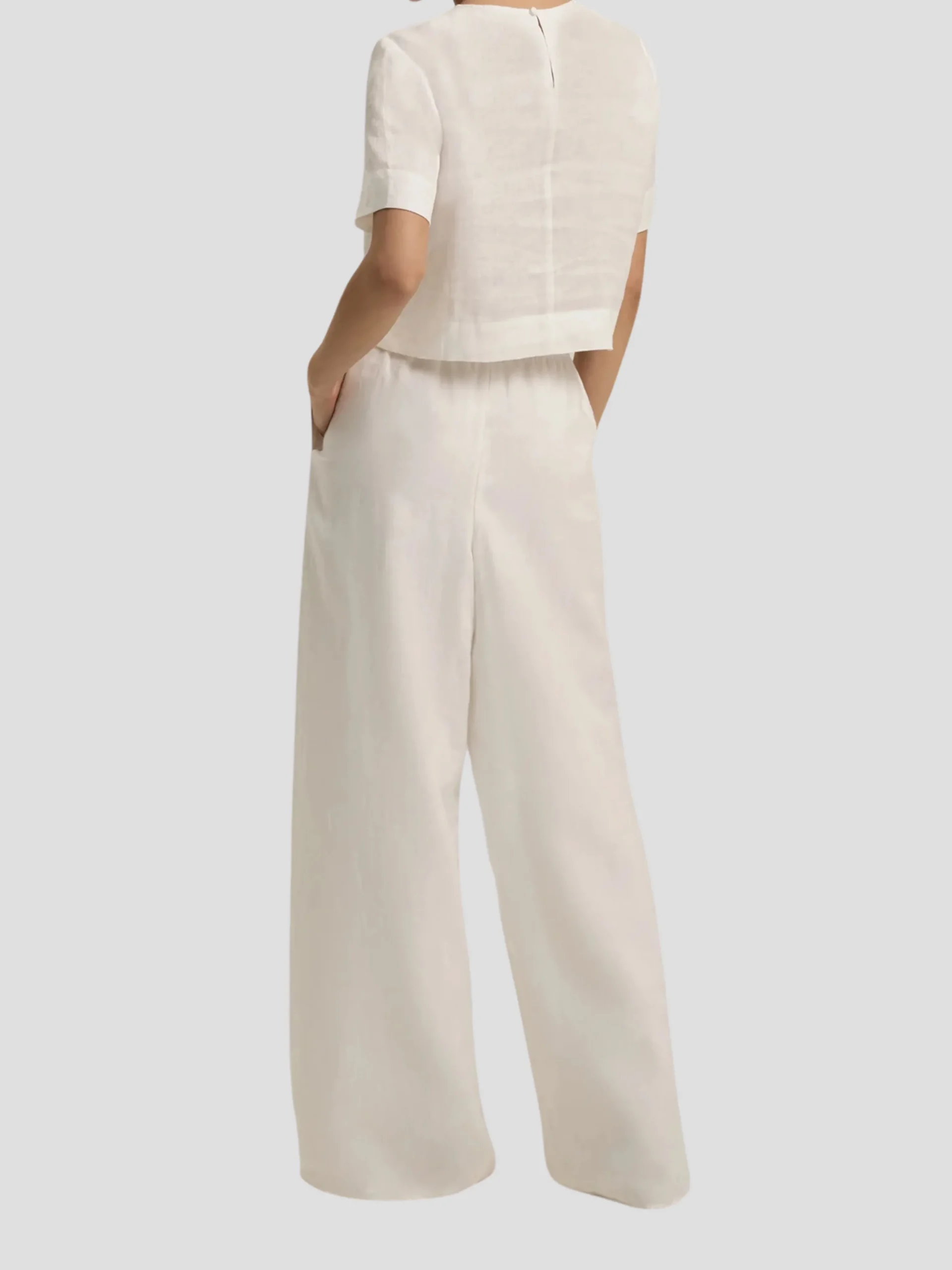 The Easy Breezy Top in White