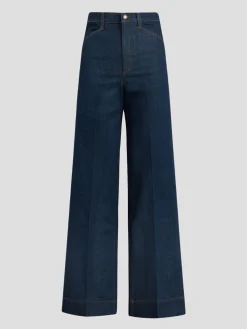 The Mischa Super Rise Wide Leg Denim