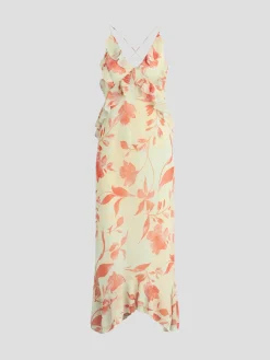 The Who Me Dress in Moonbeam Floral