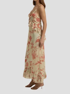 The Who Me Dress in Moonbeam Floral