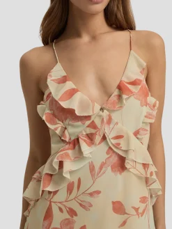 The Who Me Dress in Moonbeam Floral