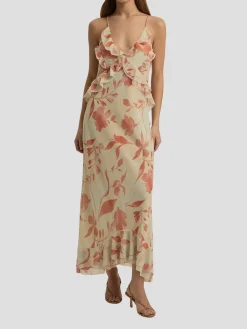The Who Me Dress in Moonbeam Floral