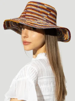 Tulum Wide Brim Raffia Hat