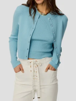 Zoe Classic Cropped Cardigan